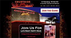 Desktop Screenshot of courtsidegrille.com